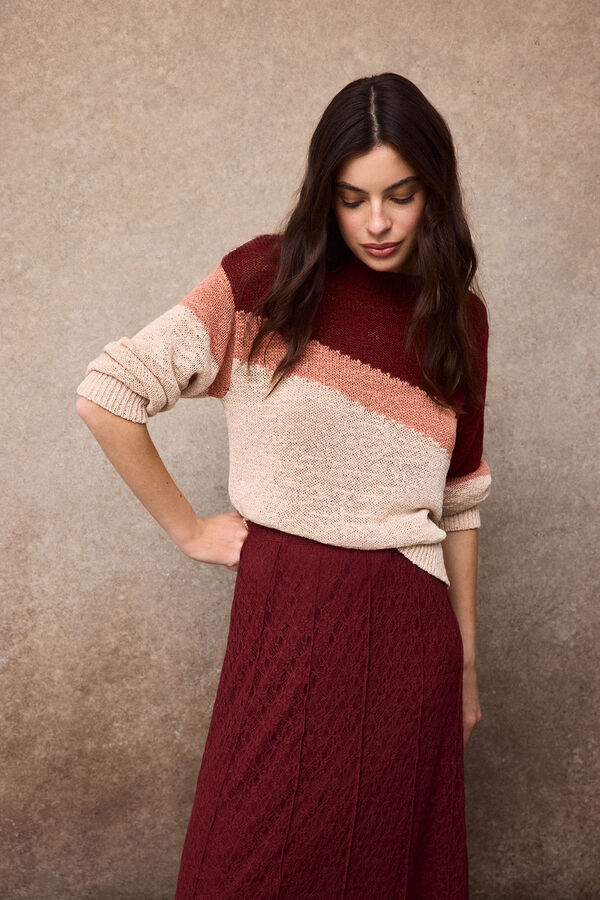 Slowlove Colour block jumper Multicolour