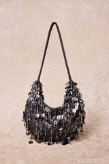 Slowlove Bolso lentejuelas mini Gris