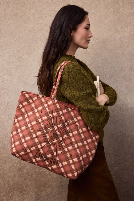Bolso shopper estampado