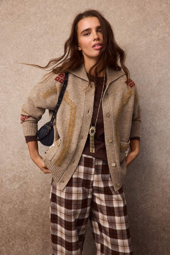 Cárdigan jacquard Slowlove