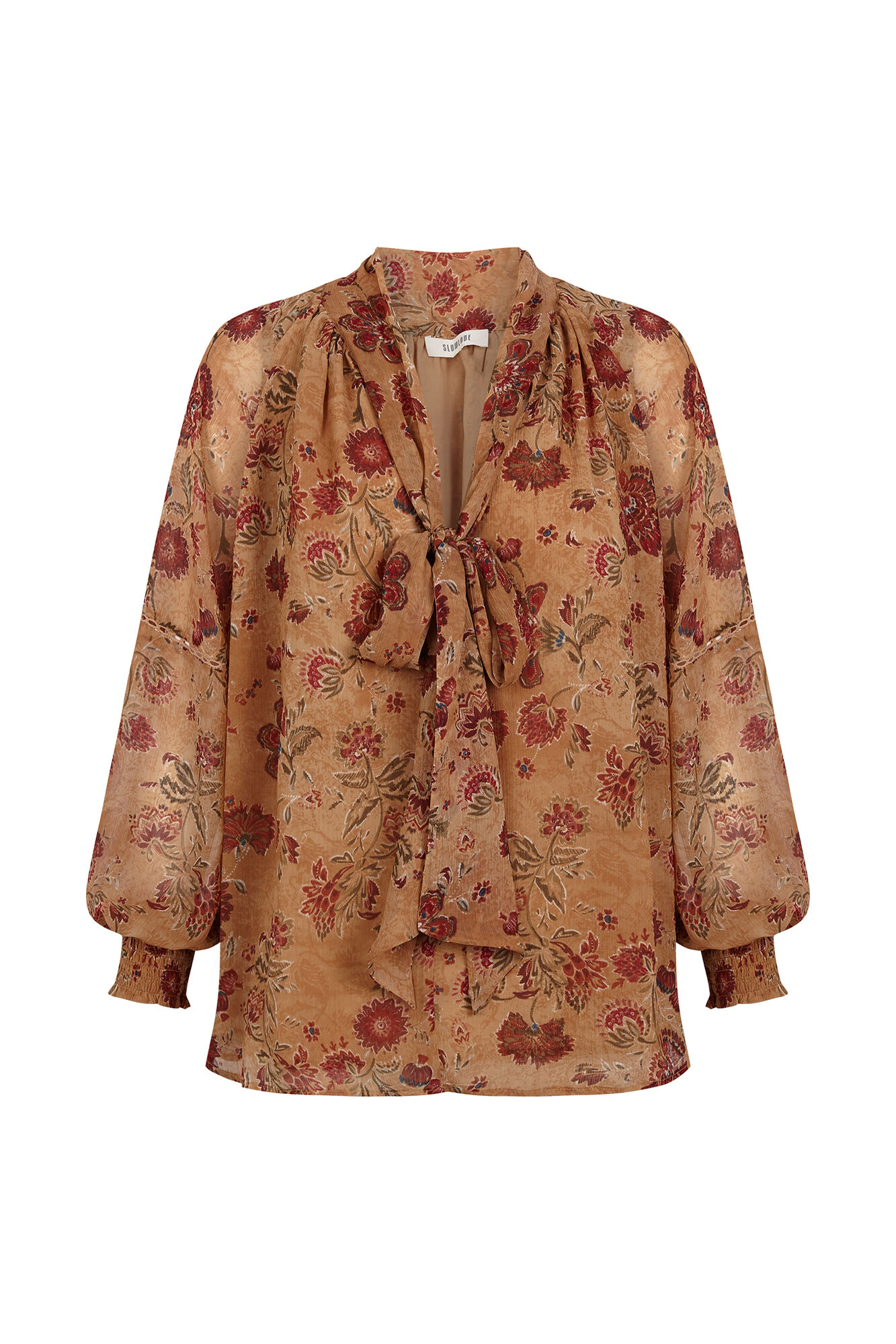 Slowlove Blusa estampada fluida