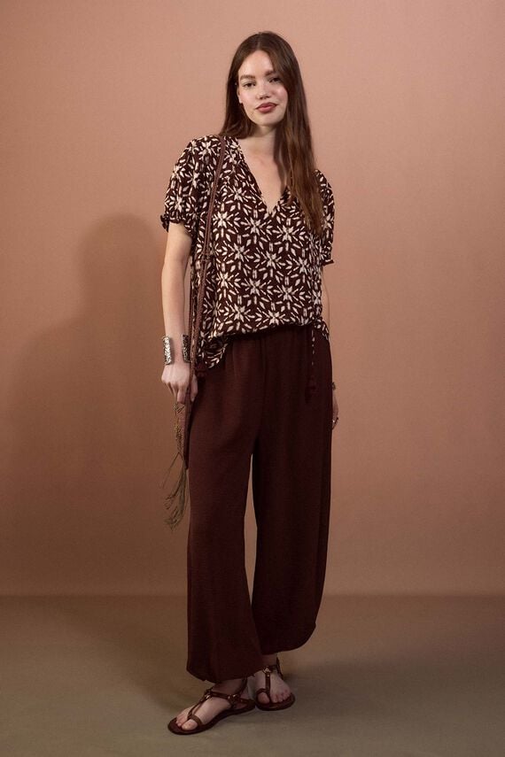 Blusa estampada