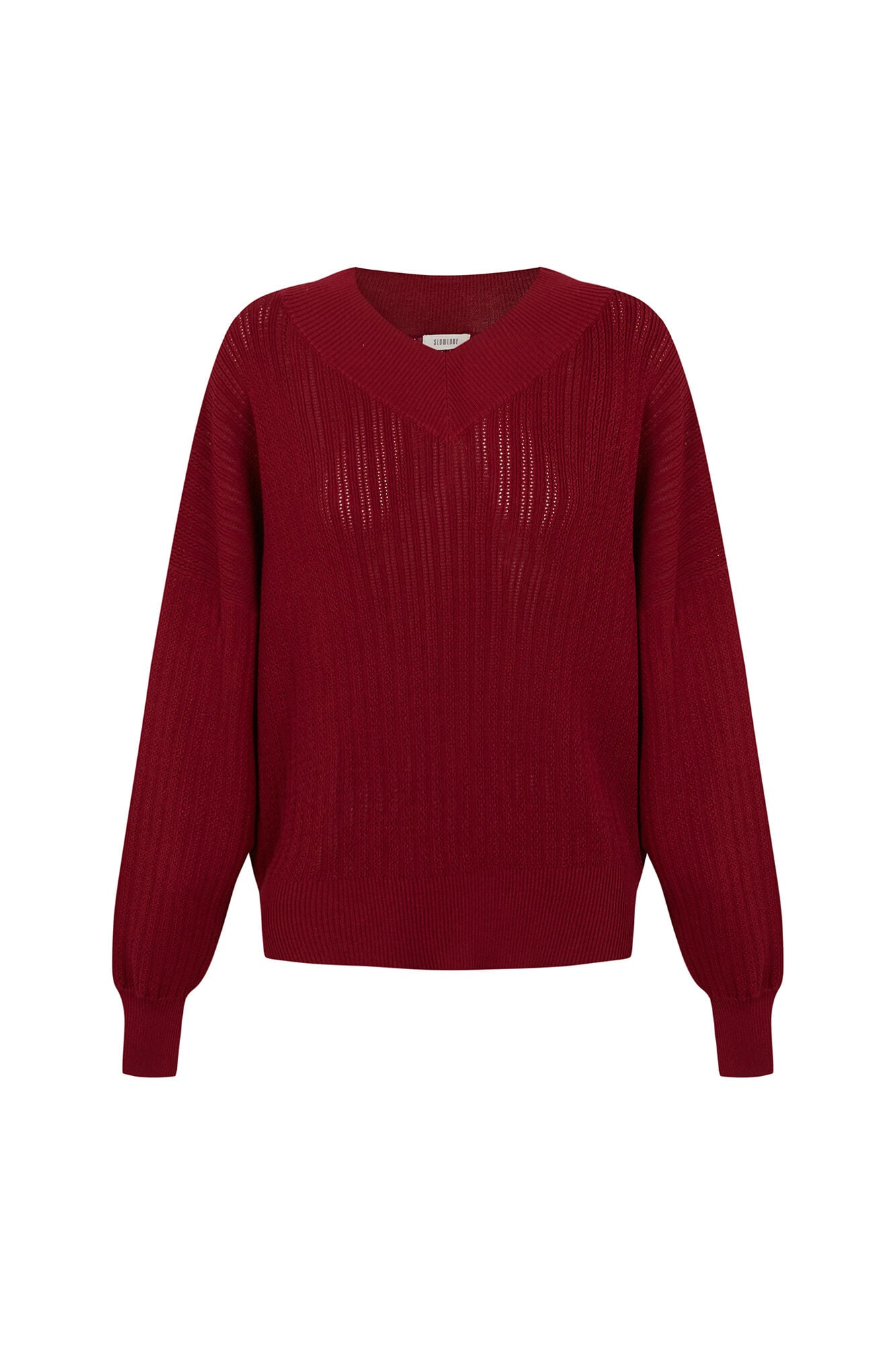 Slowlove Jersey calado pico