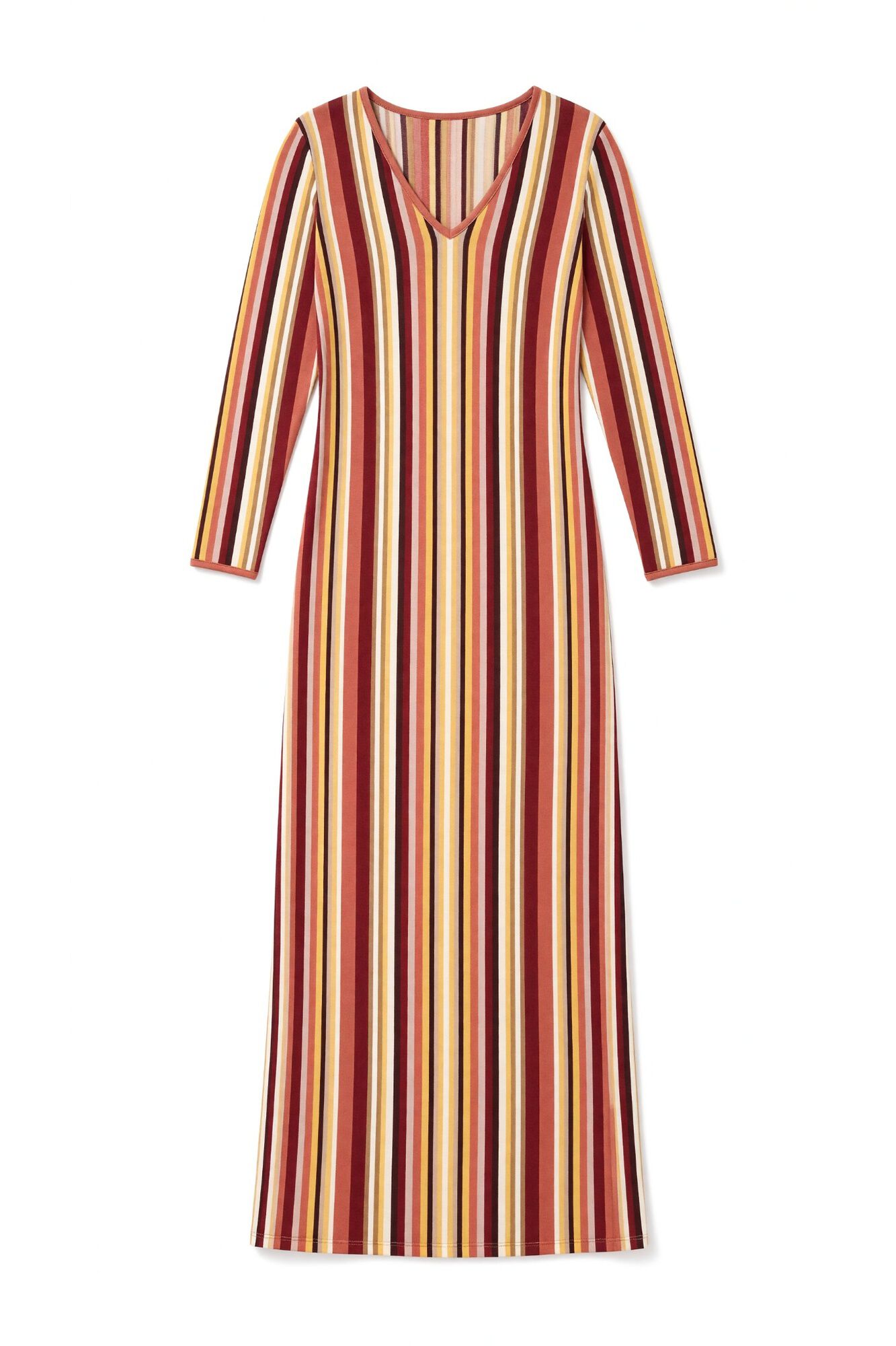 Slowlove Vestido punto rayas