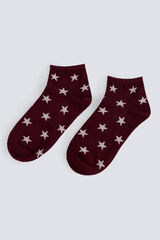 Springfield Meias curtas estrelas vermelho