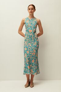 Systemaction Vestido comprido de al&ccedil;as