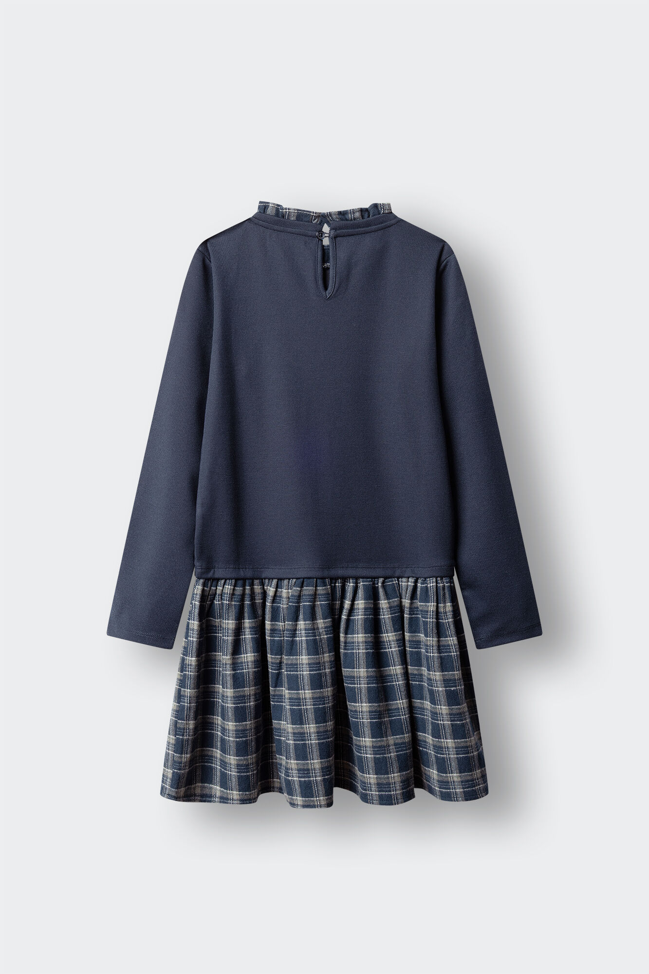 Springfield Kids Vestido bimaterial menina