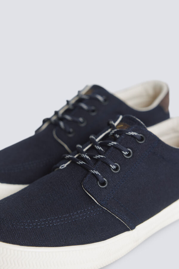 Springfield Iconic fabric sneaker blue