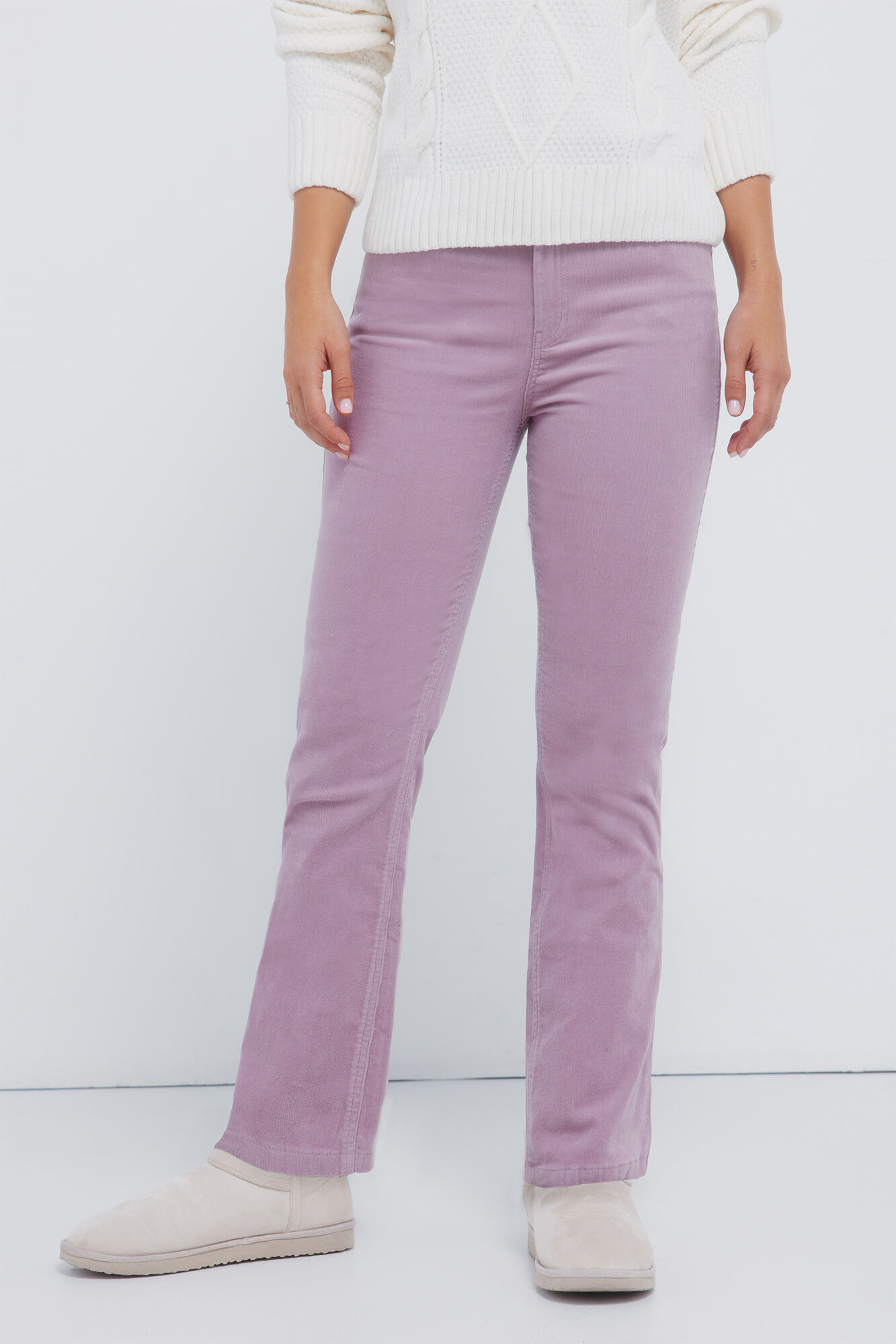 Springfield Pantalones pana kick flare