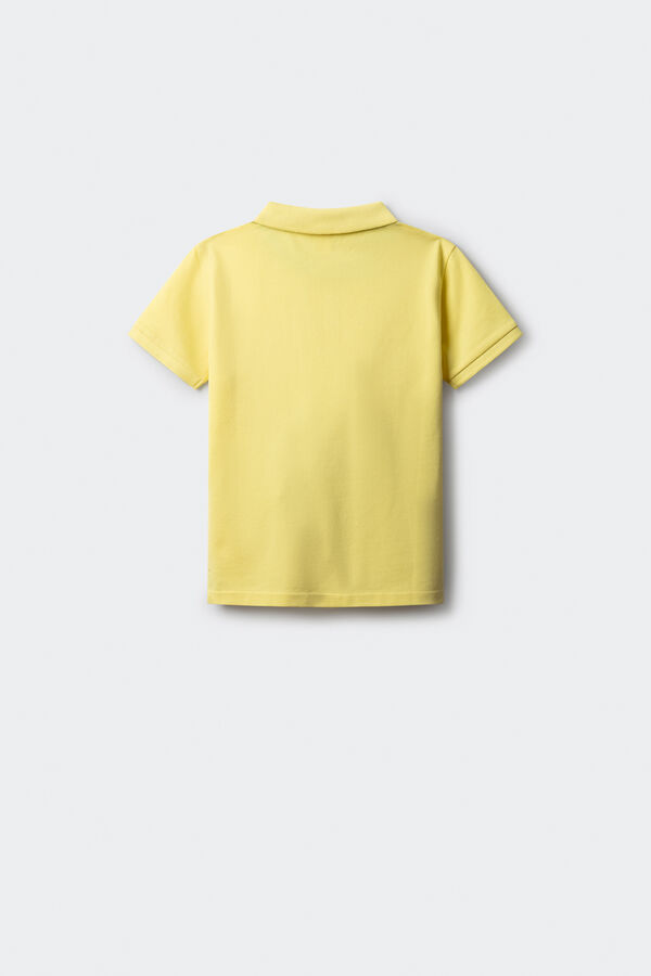 Springfield Kids Polo básico menino amarelo