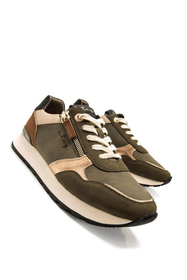 MTNG Zapatillas modelo Joggo Classic de mujer kaki