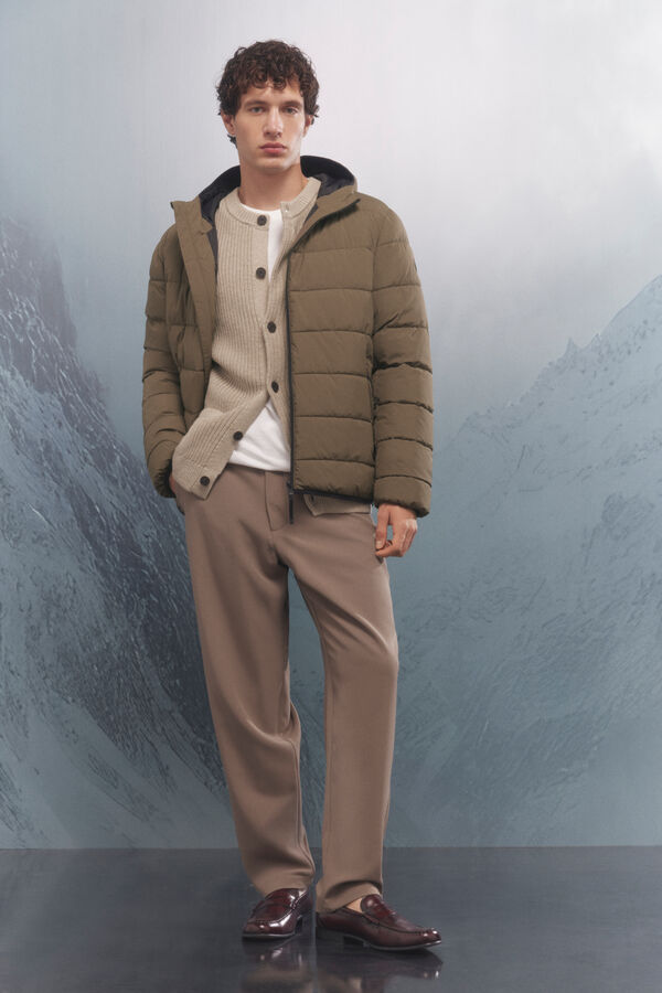 Springfield Casaco térmica acolchoada cru