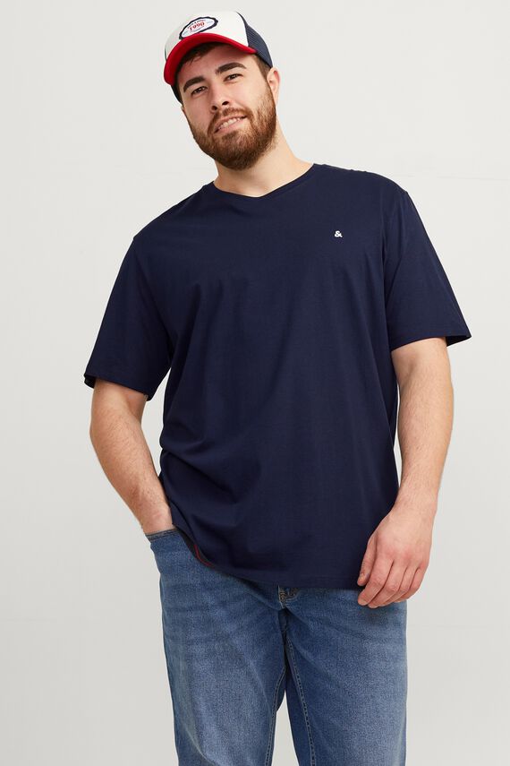 Camiseta bordada manga corta