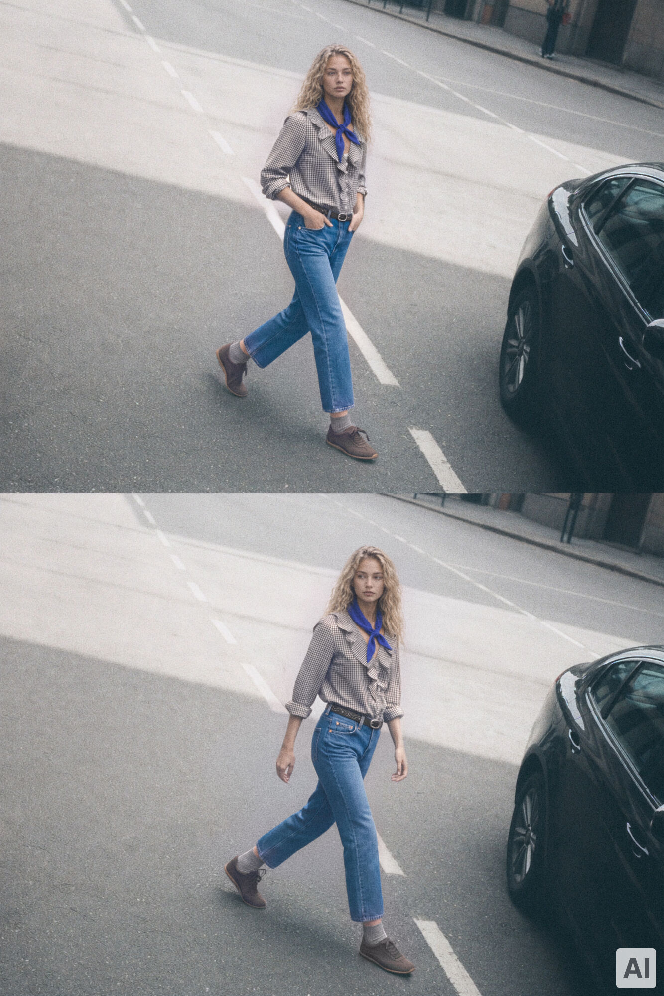 Springfield Jeans Straight cropped