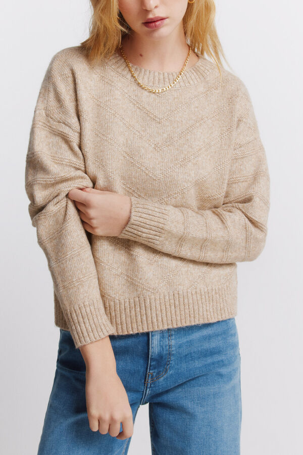 Springfield Camisola Chevron cru