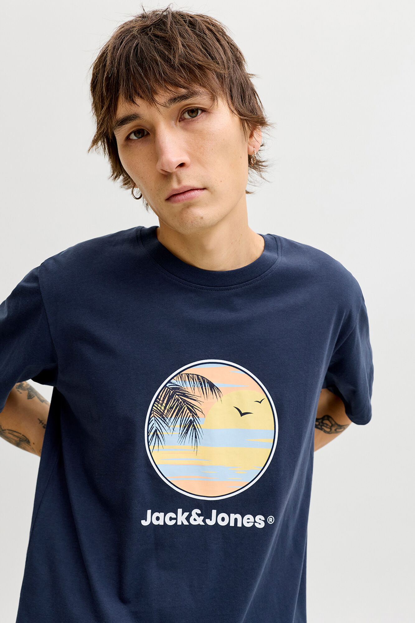 Jack & Jones Camiseta manga corta de algod&oacute;n
