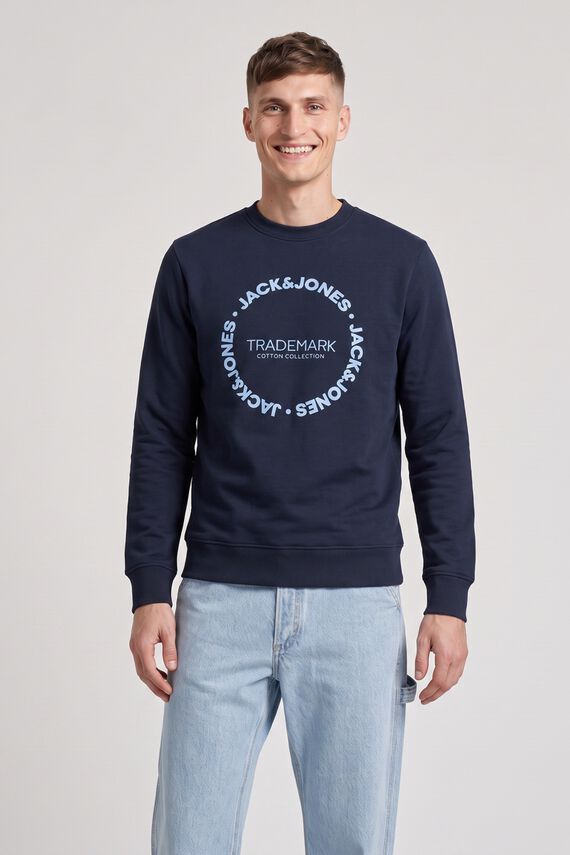 Sudadera cuello redondo