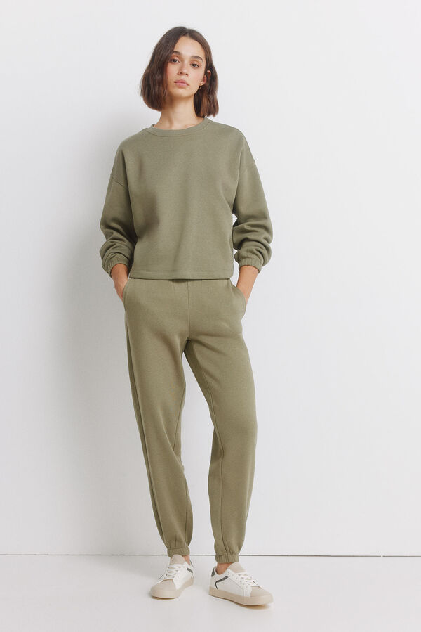 Springfield Sweatshirt lisa Caqui escuro