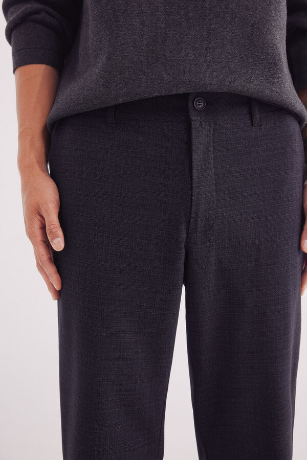 Springfield Calça calças chino Paul Comfort Fit cinzento