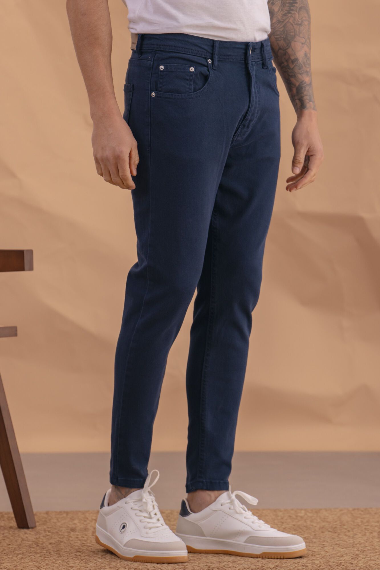 Celopman Cal&ccedil;a skinny de cinco bolsos