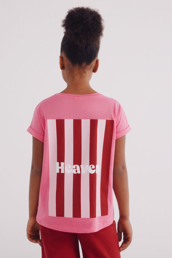 Springfield Kids Camiseta Céu da Menina rosa