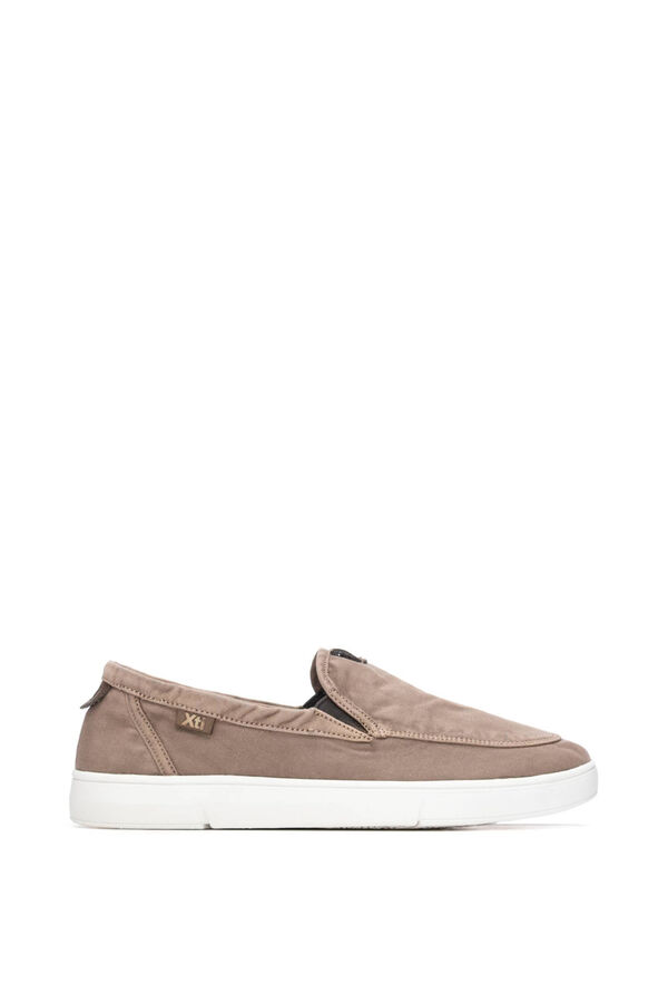 XTI Mocasines sin cordones beige