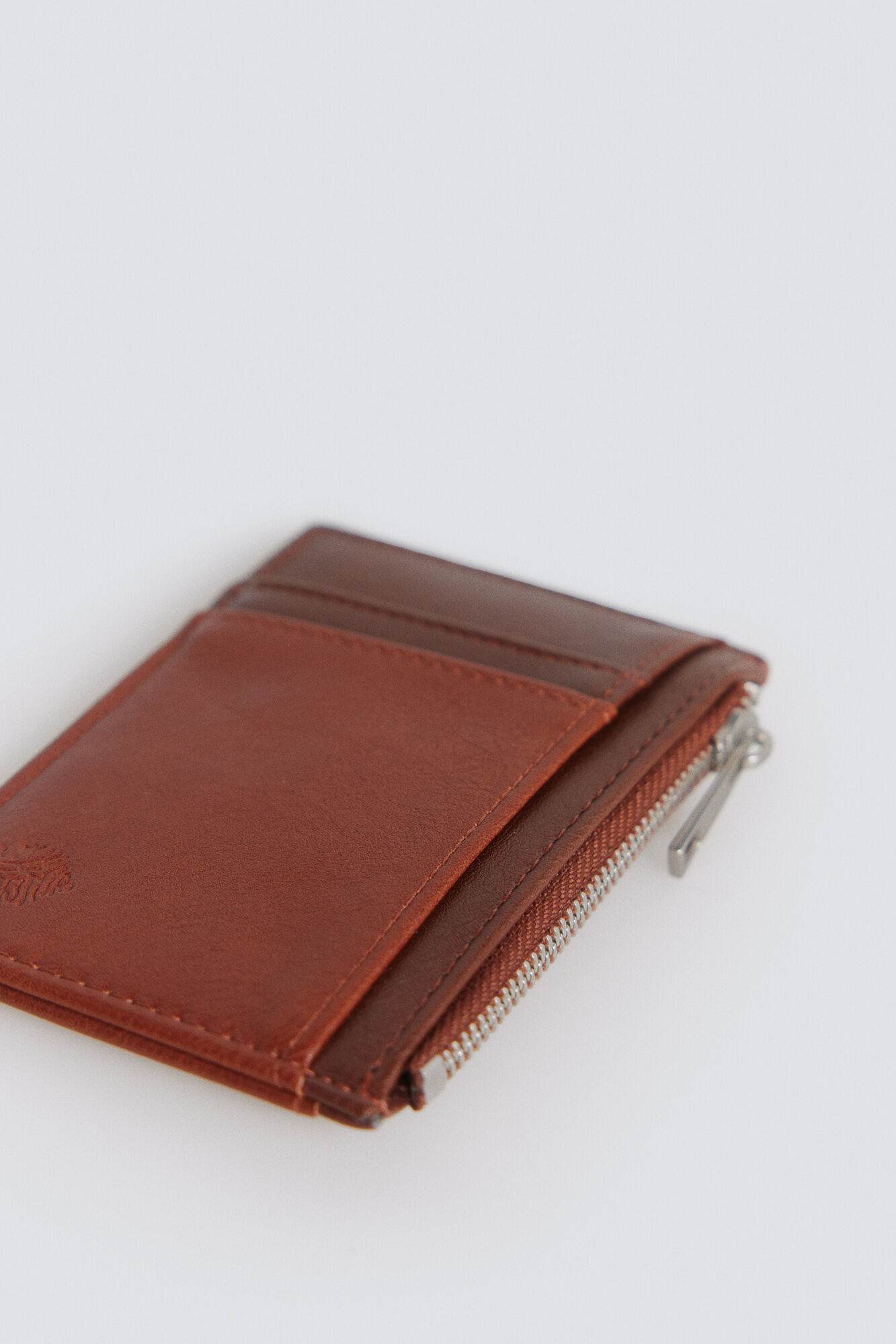 Springfield Monedero tarjetero efecto piel bicolor