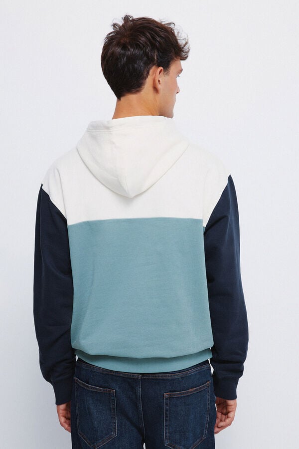 Springfield Sweatshirt para capuz azul