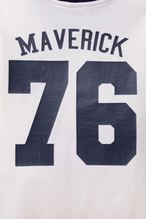 Springfield Kids Camiseta manga comprida Maverick para menino bege