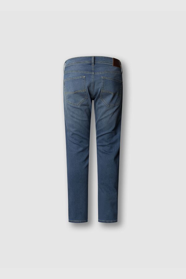 Pepe Jeans Jeans slim de malha azul