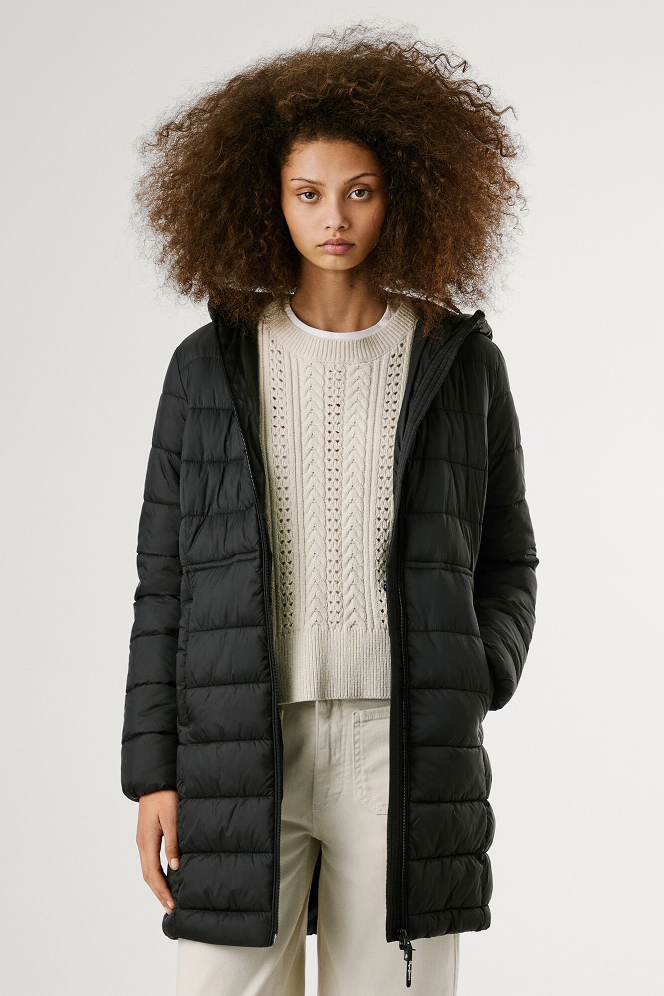 Pepe Jeans Jaqueta longa acolchoada de plumas