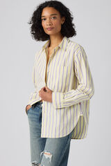 Levi's Camisa de manga comprida com bolso bege