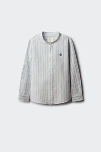 Springfield Kids Camisa de linho &agrave;s riscas para menino