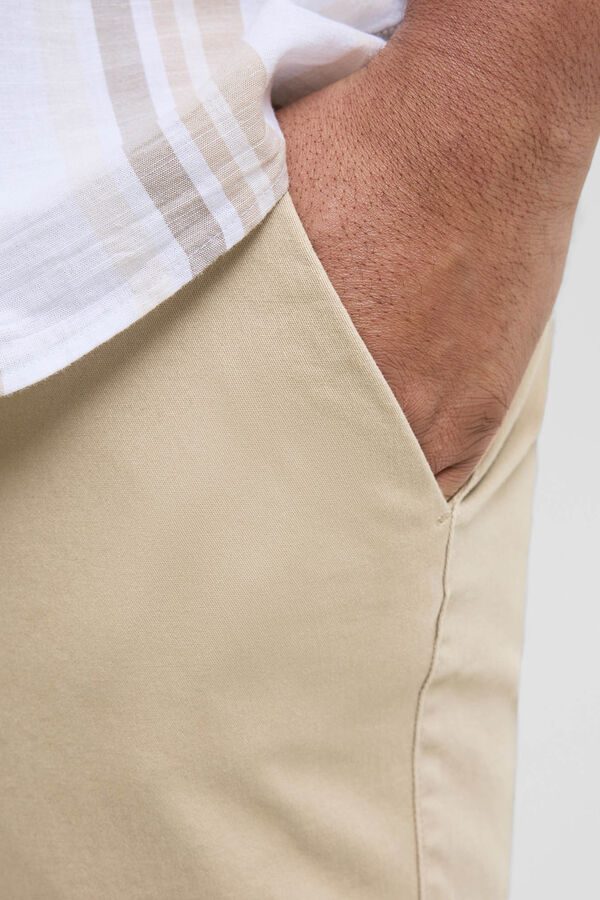 Jack & Jones PLUS Bermudas regular fit PLUS cinzento