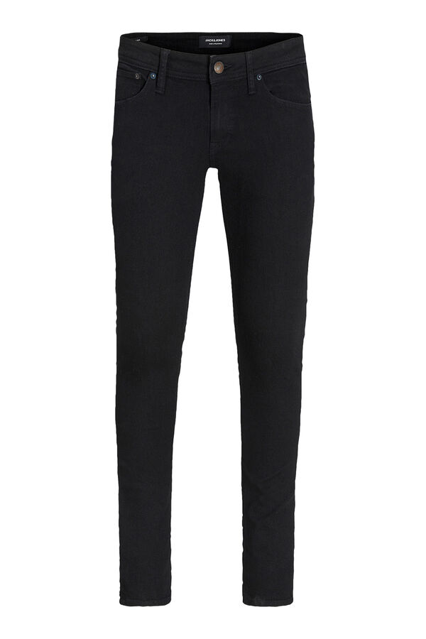 Jack & Jones Jeans skinny cintura baixa stretch preto
