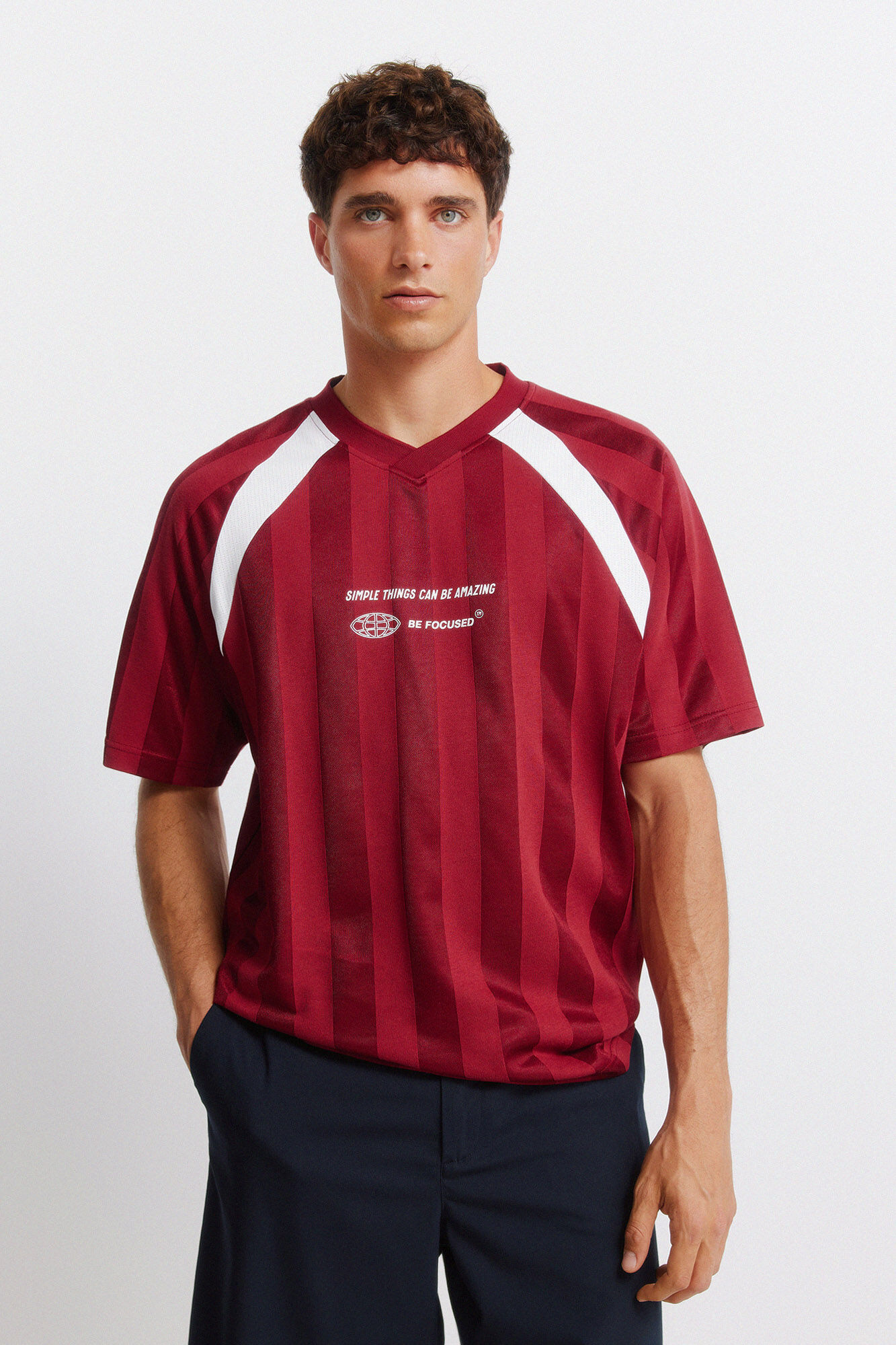 Springfield T-shirt de futebol com pe&ccedil;as