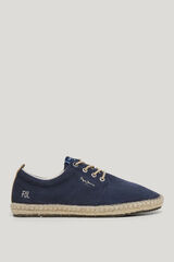 Pepe Jeans Detalhes de juta do tênis Bluchers azul