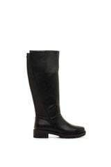 MTNG High shaft boots with lug sole black