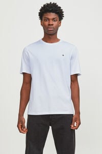 Jack & Jones Camiseta lisa com corte padr&atilde;o