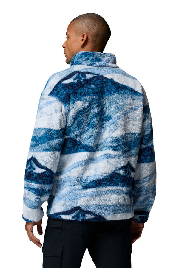 Columbia Forro polar com molas de press&atilde;o azul