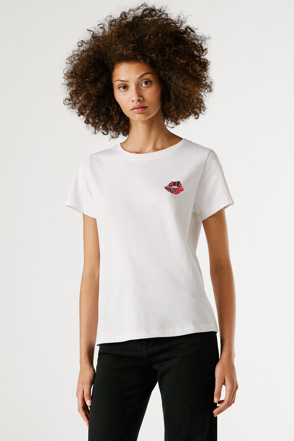 Pepe Jeans Camisola de manga curta branco