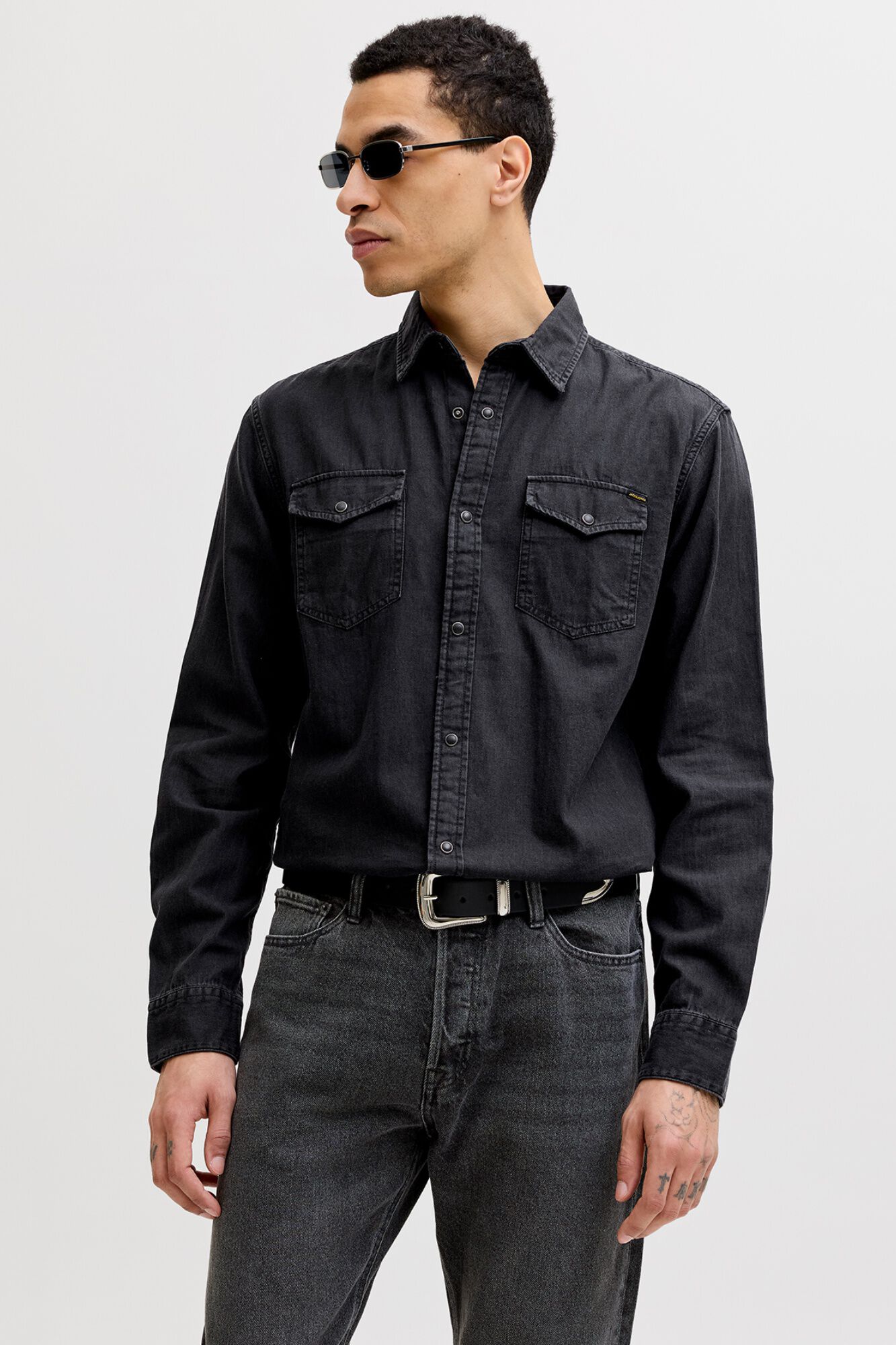 Jack & Jones Camisa de ganga regular