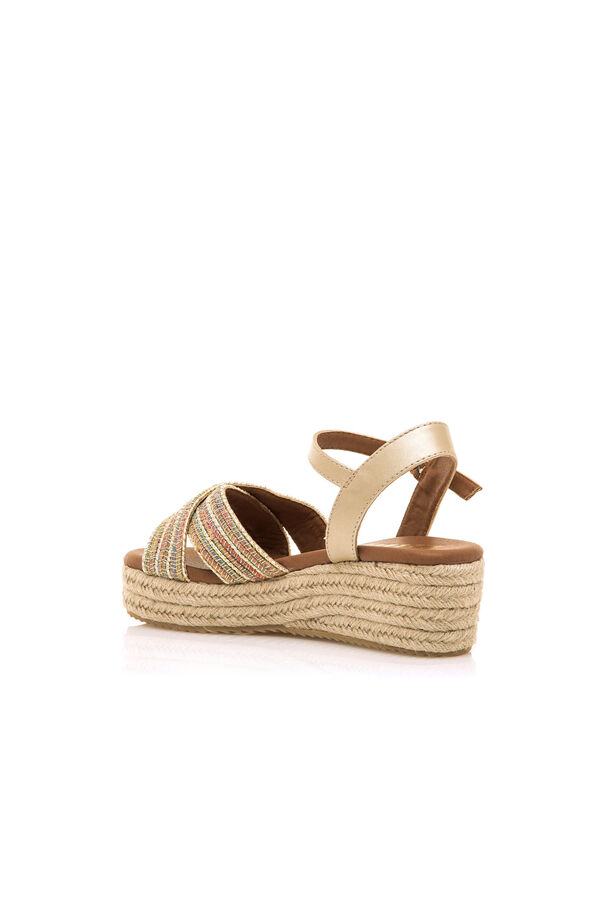 MTNG Sand&aacute;lias de plataforma branco