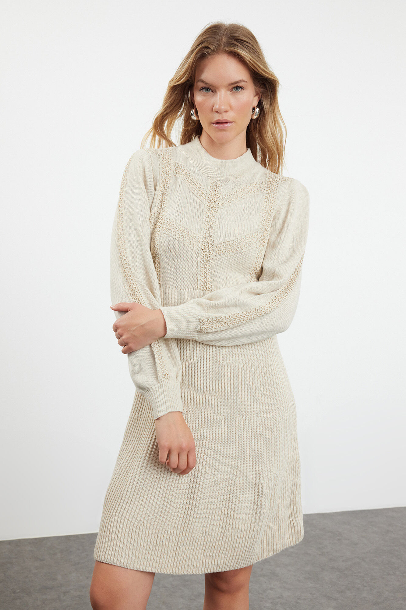 Trendyol Vestido curto de malha soft touch