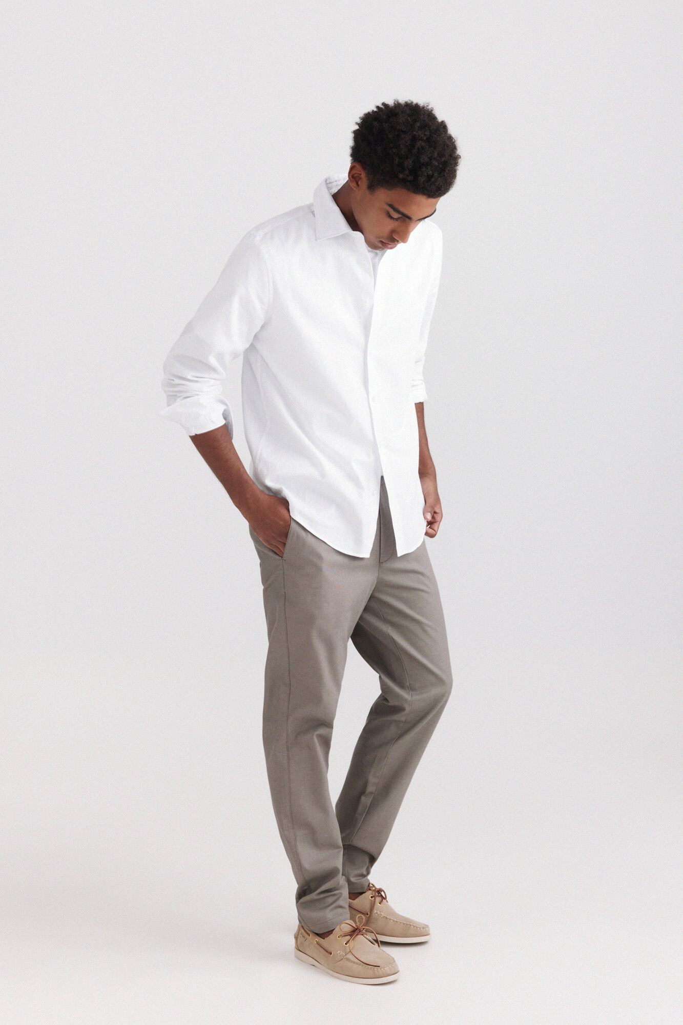 Springfield Cal&ccedil;as chino estrutura bicolor comfort fit