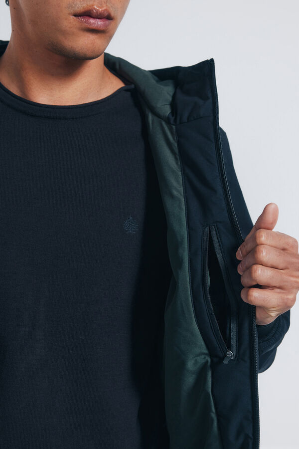 Springfield Blusão técnica acolchoada preto