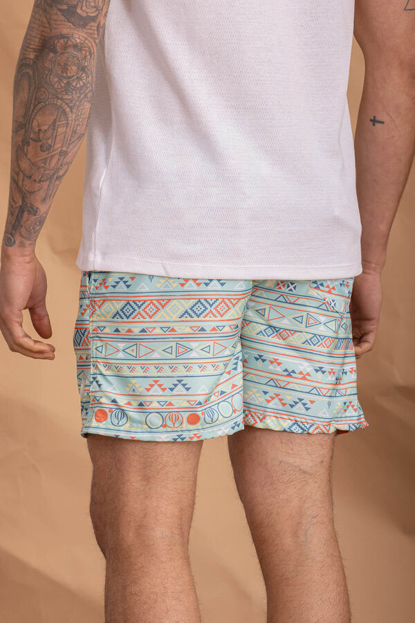 Celopman Ba&ntilde;ador Estampado &Eacute;tnico verde