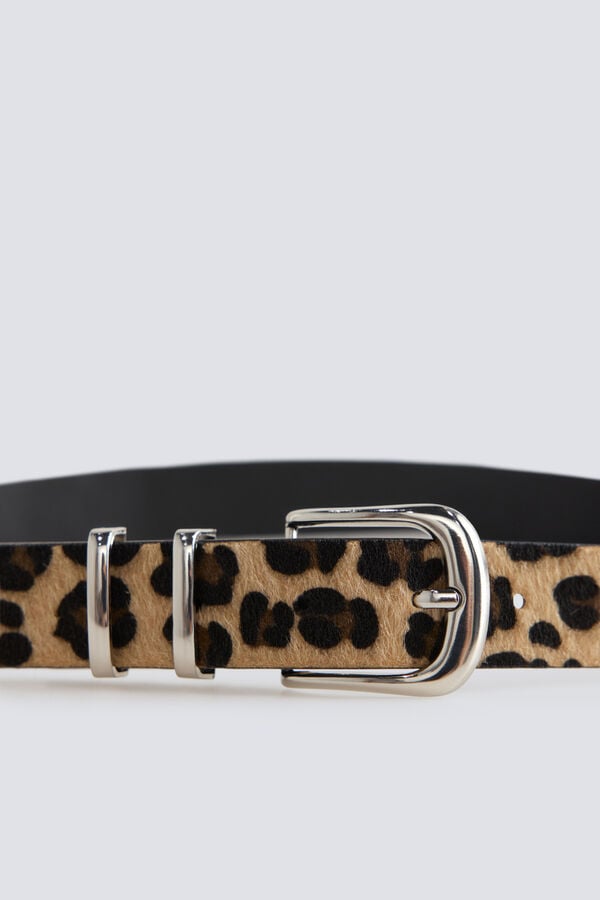 Springfield Cinto animal print cru