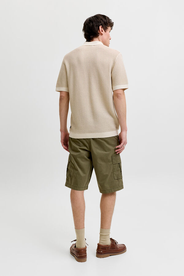 Jack & Jones Bermuda cargo relaxed verde