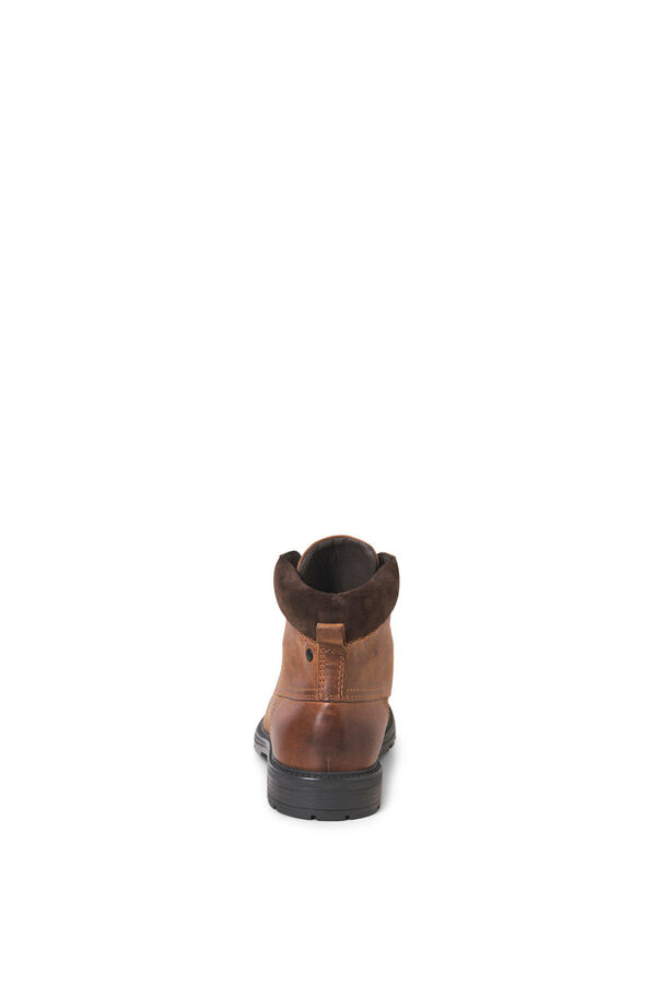 Jack & Jones Botins de cano alto de couro estampado